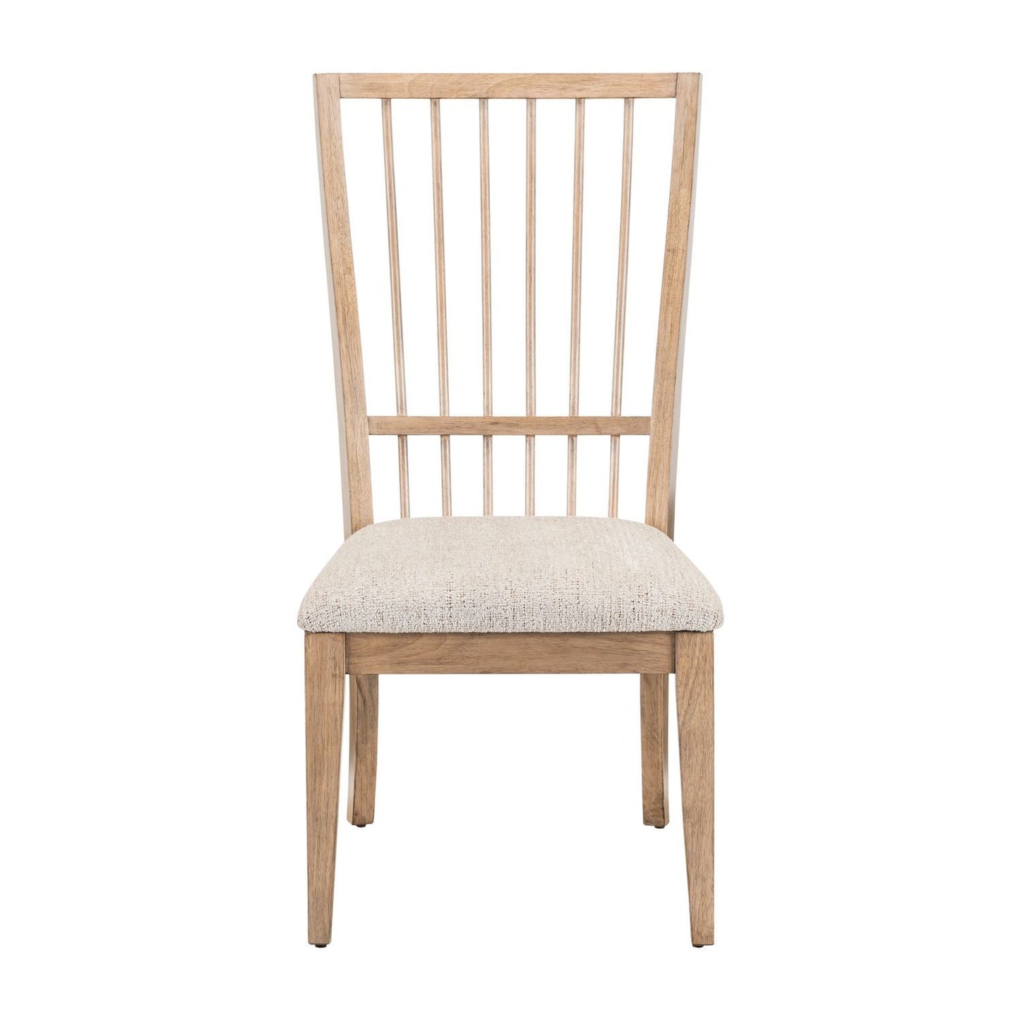 Haven Hills - Spindle Back Side Chair (RTA) - Camel Beige