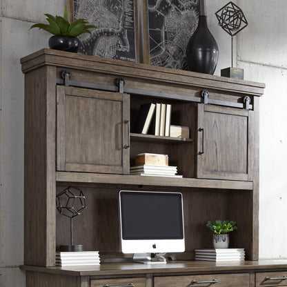 Sonoma Road - Credenza Hutch - Light Brown