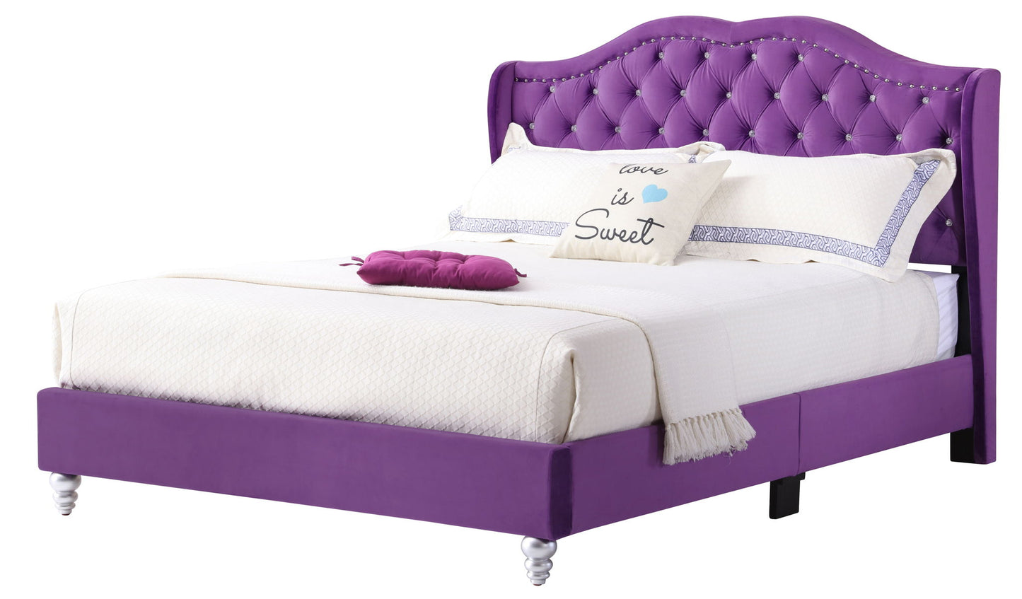 Glory Furniture - Joy - Upholstered Bed