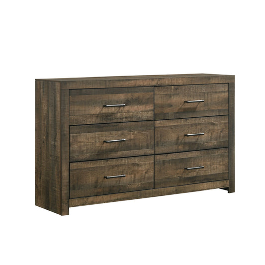 Bailey - 6-Drawer Dresser - Walnut