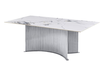 D7070 - Dining Table - White