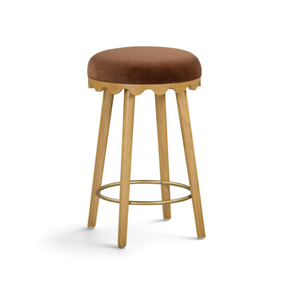 Oodle - Performance Vegan Mohair Stool