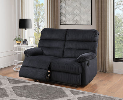 Lucie - Loveseat - Black