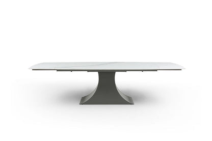 9437 - Dining Table - White / Black