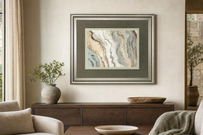 34x40 Cool Flow II By PatriciaPinto - Dark Gray