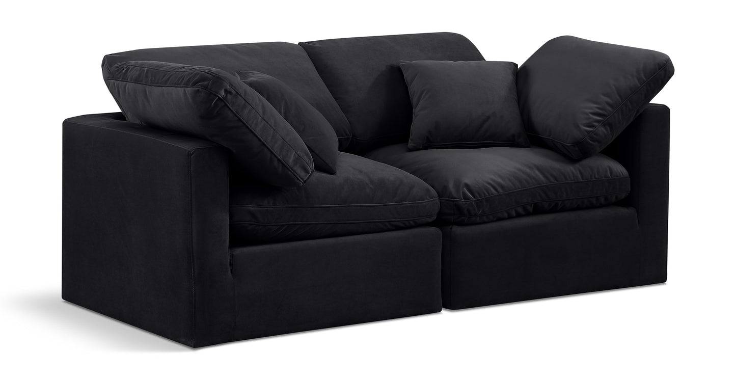 Indulge - Velvet 2 Seat Modular Sofa