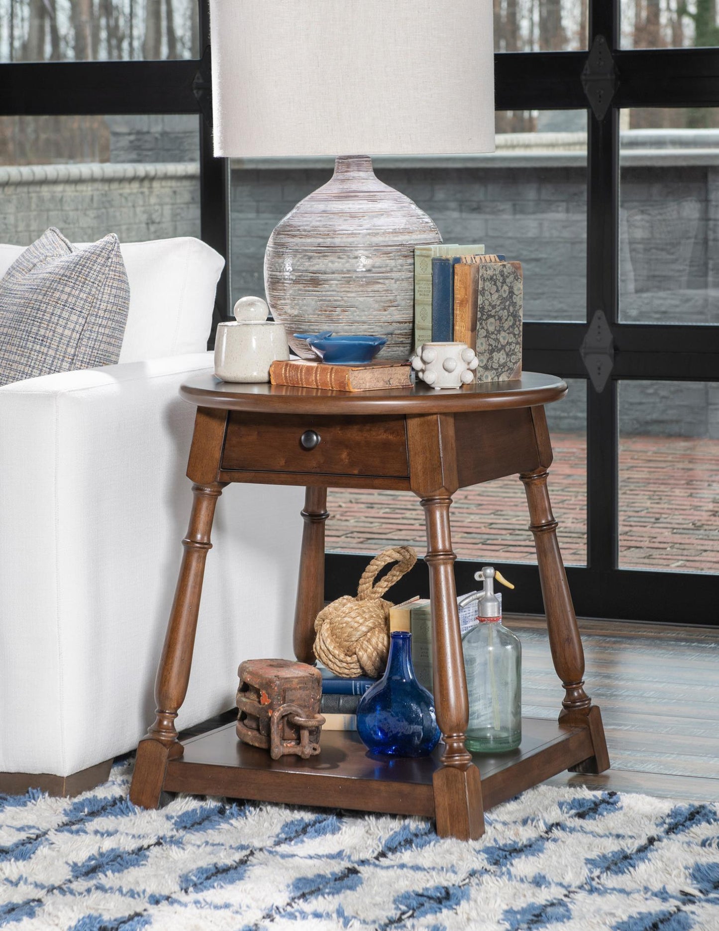 Lake House - Living Room End Table