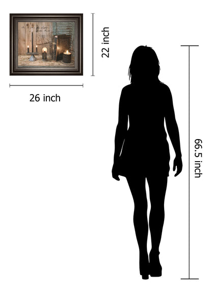 For Ye Are The Light By Billy Jacobs - Framed Print Wall Art - Black