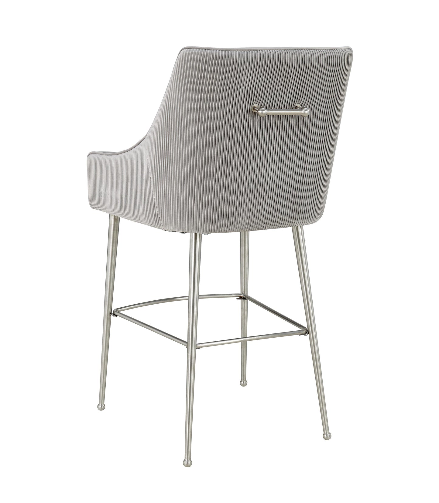 Beatrix - Pleated Velvet Stool