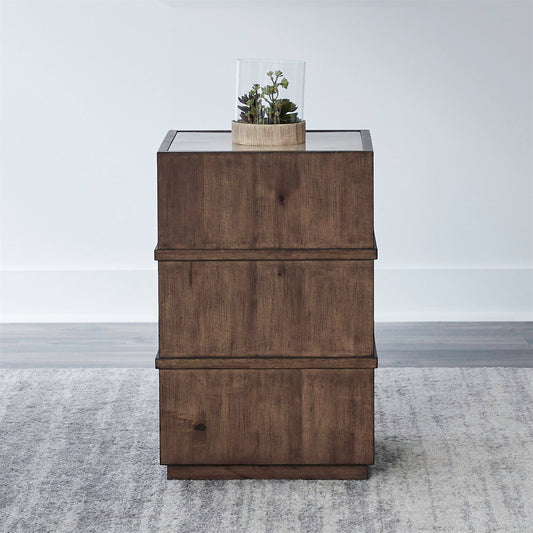 Shaker Lakes - Chairside Table - Harvest Brown