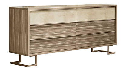 Luce - Double Dresser - Light Beige / Light Brown