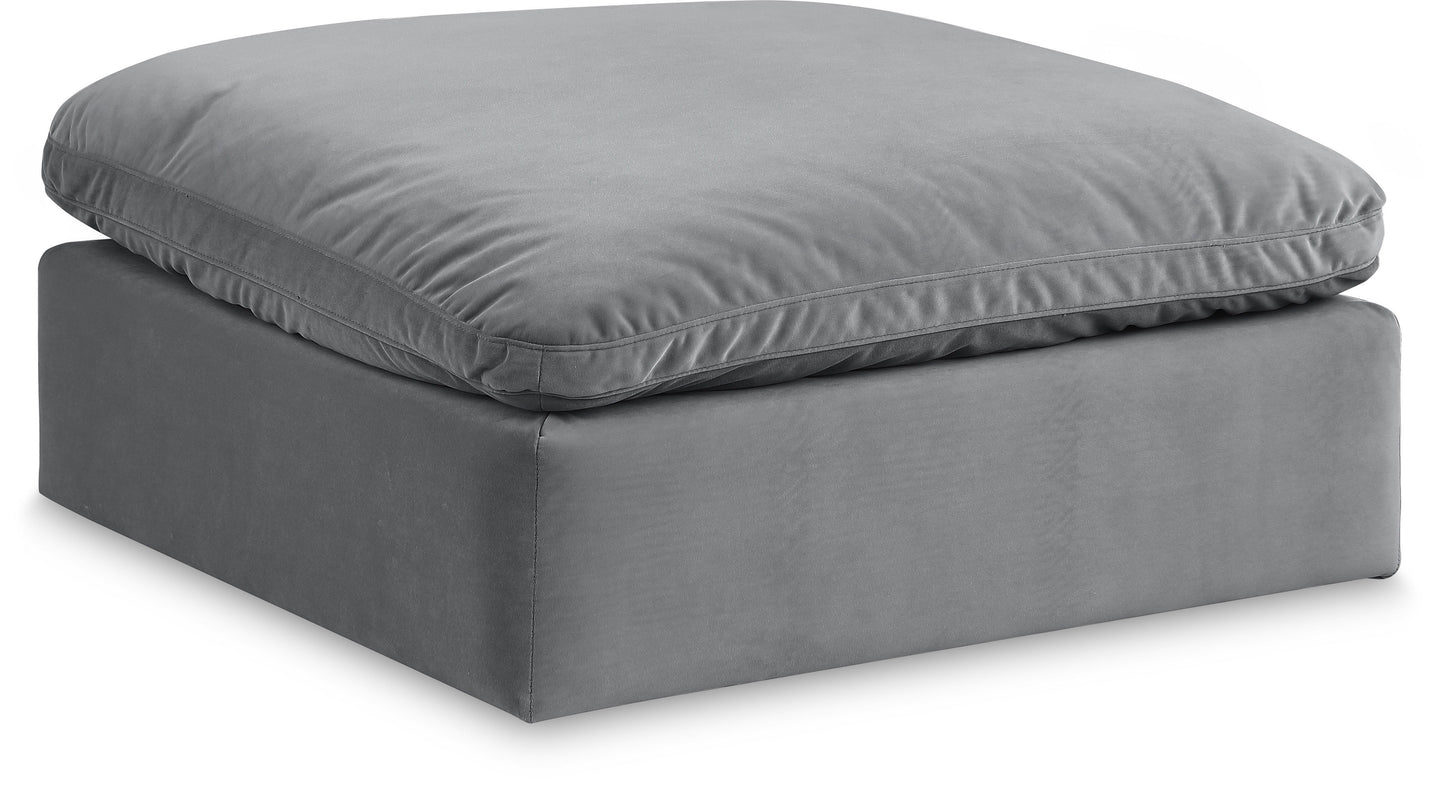 Comfy - Velvet Ottoman