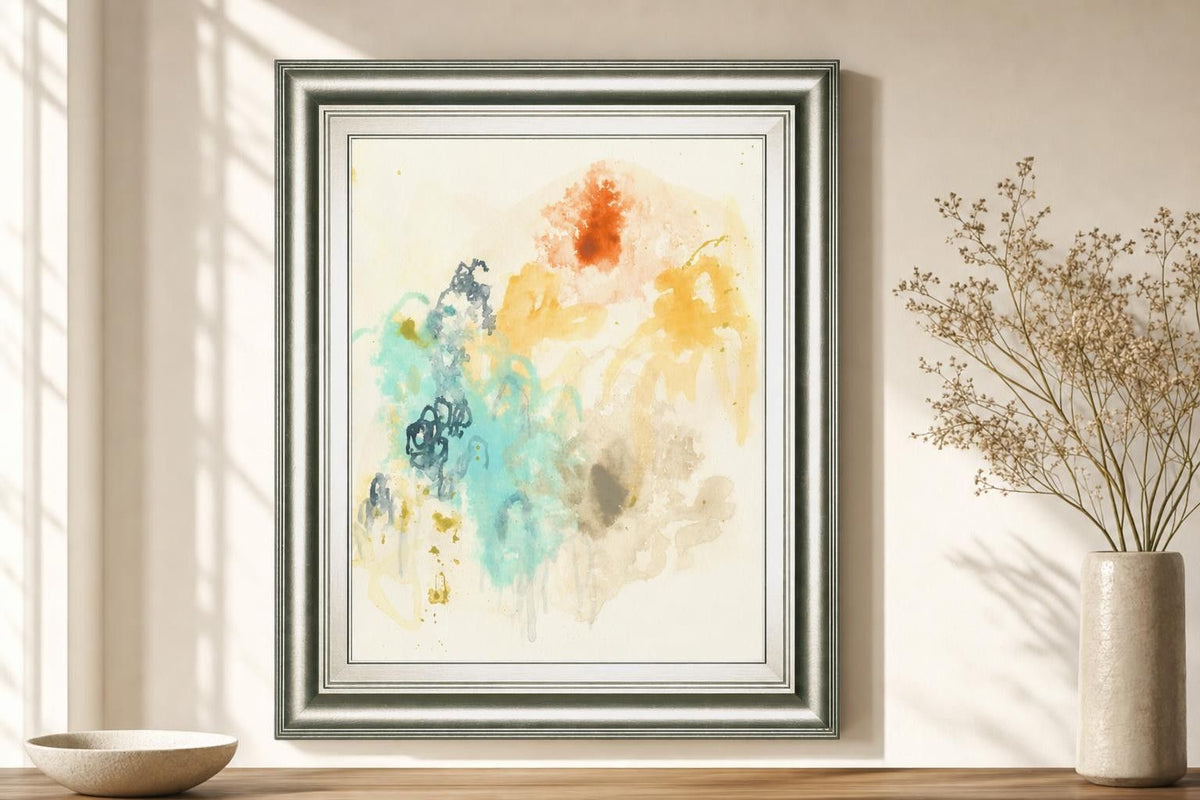 22x26 Magnetic Shift I By June Erica Vess - Beige