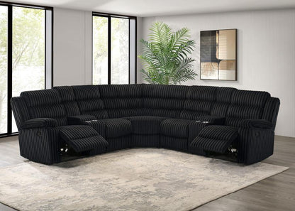 Atkinson - Upholstered Reclining Sectional Sofa