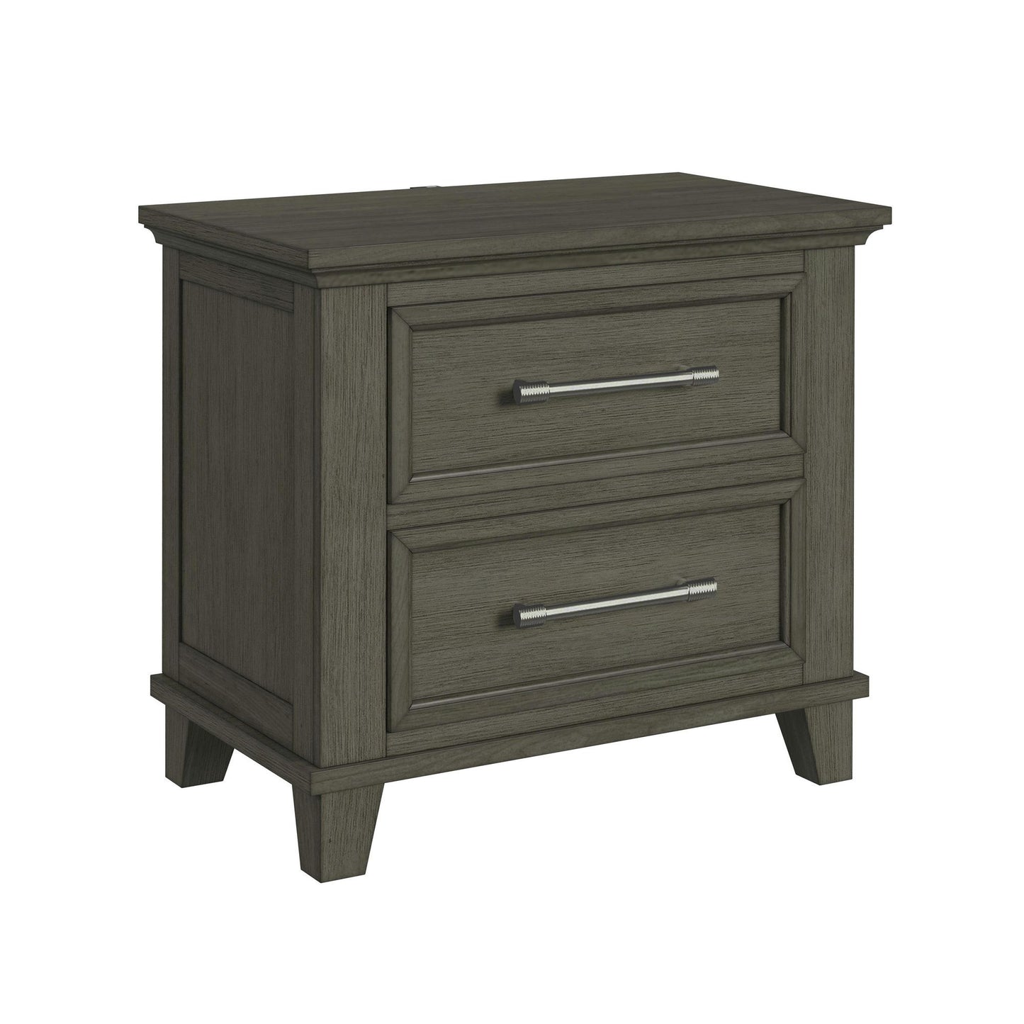 Canterbury - Twin Panel 3 Piece Bedroom Set - Gray