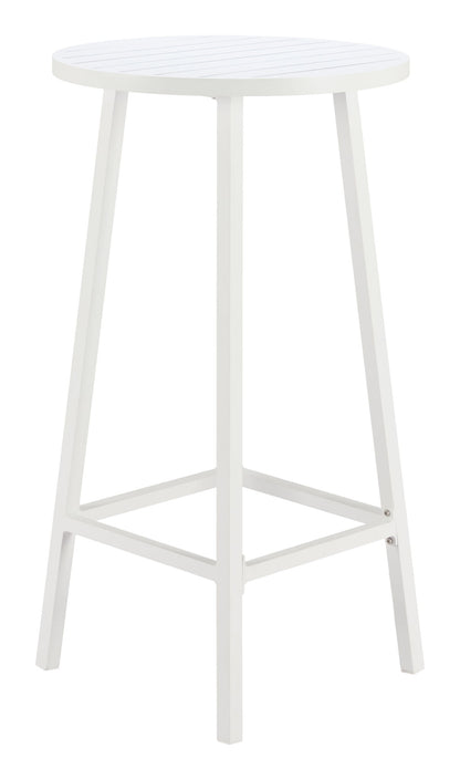 Ren - Outdoor Bar Table - White