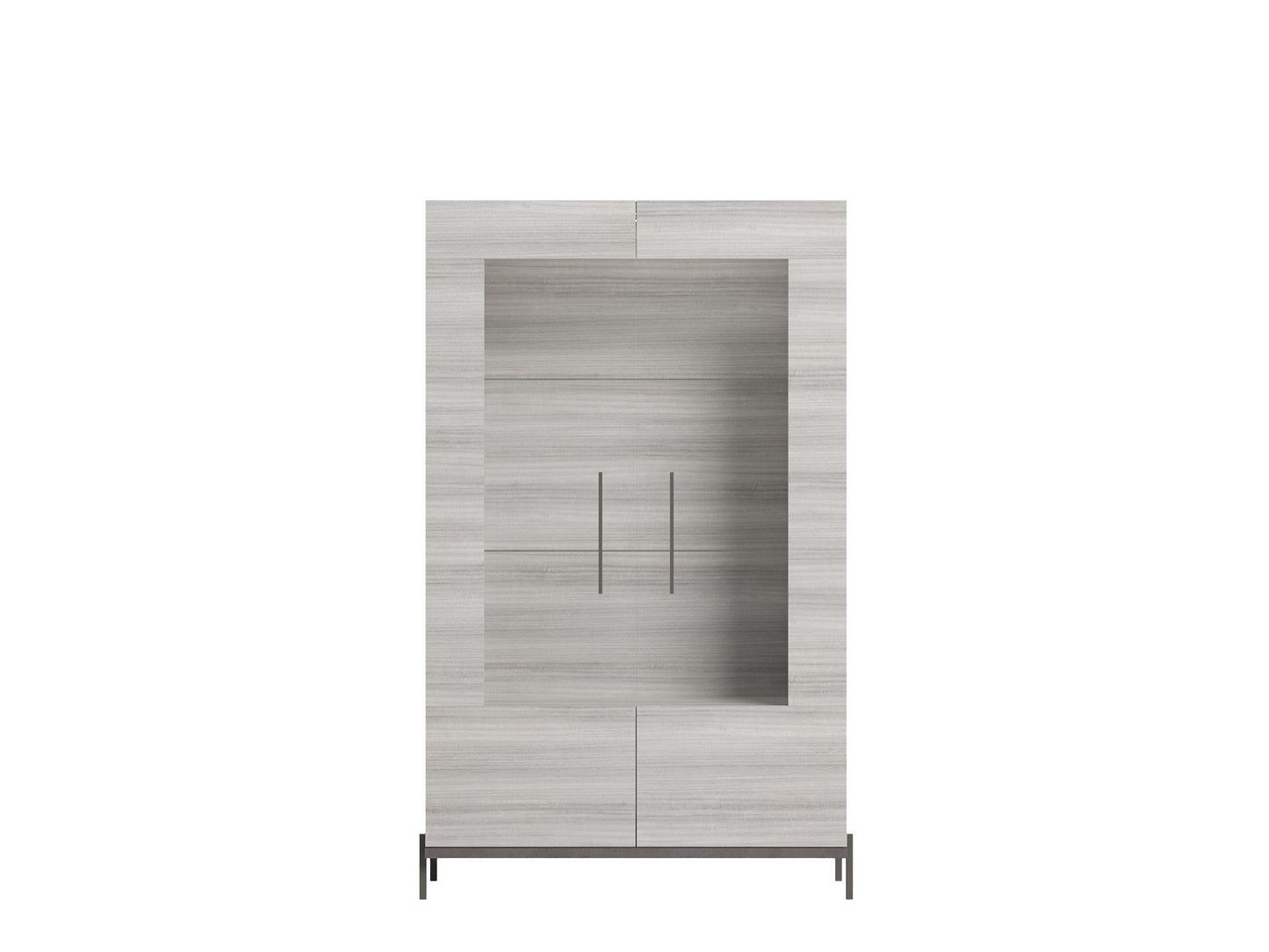 Mia - 2 Door China - White / Gray / Silver