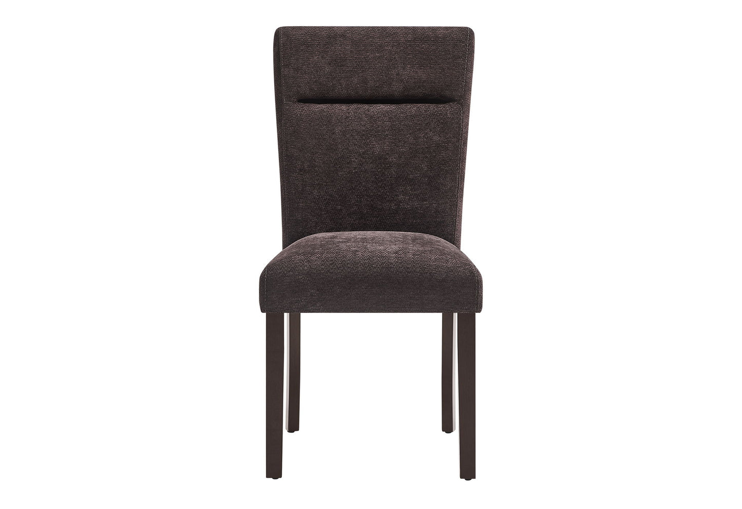 D8212 - 5 Piece Dining Room Set (Dining Table With 4 Dining Chairs) - Dark Brown