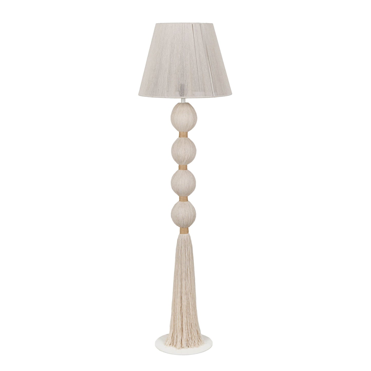 Samba - Cotton Floor Lamp - White
