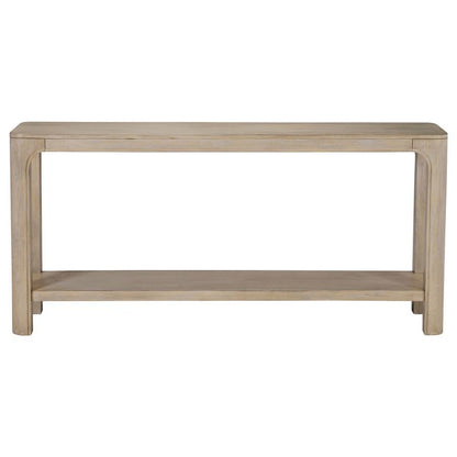 Solano - 64" Entryway Console Sofa Table - Weathered Mango
