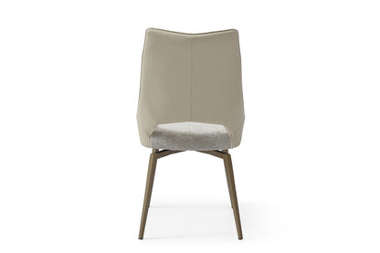 1239 - Swivel Chair - Beige / Champagne