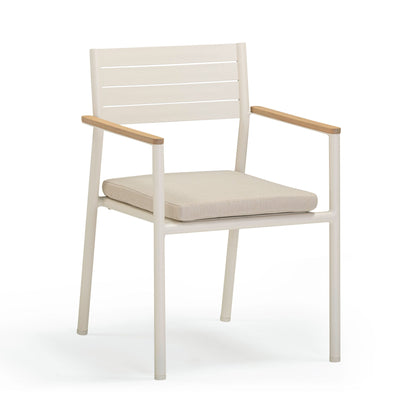 Sardinia - Outdoor Dining Chair (Set of 2) - Cream