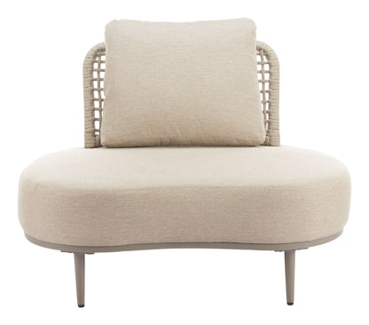 Ruhe - Outdoor Accent Chair - Beige