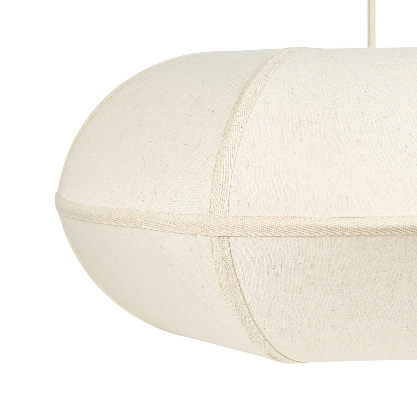Josephine - Oblong Pendant Lamp - White