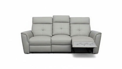 8501 - Sofa With 2 Manual Recliners