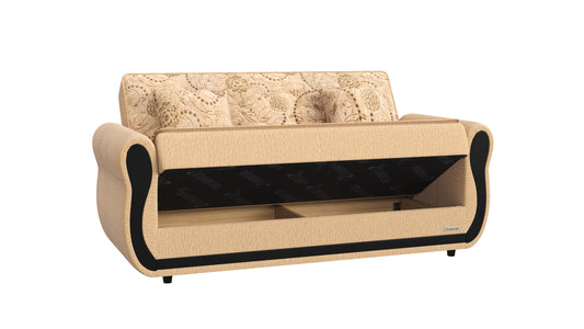 Ottomanson Havana - Convertible Loveseat With Storage