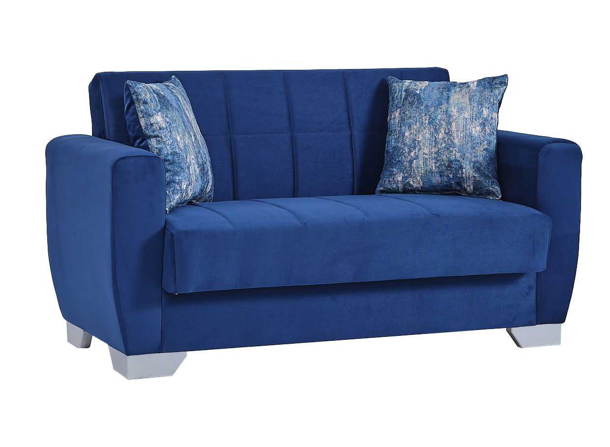 Ottomanson Barato - Upholstered Convertible Loveseat With Storage