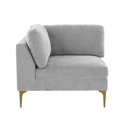 Serena - Velvet Armless Chair