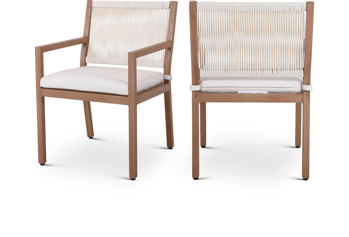 Maui - Water Resistant Outdoor Patio Dining Arm Chair (Set of 2)