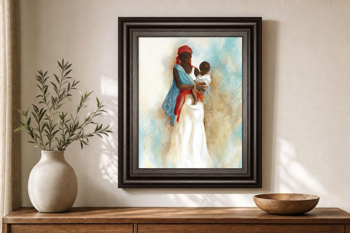 22x26 Power of Love I By Carol Robinson - Beige