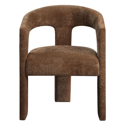 Leonardo - Arm Chair Set of 2) - Brown Linen