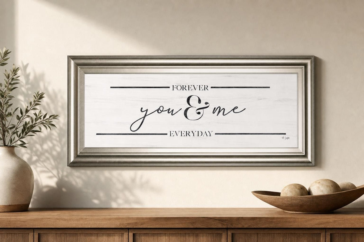 18x42 You & Me By Jaxn339B - White