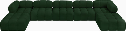 Ames - 7 Piece Fabric Modular U-Shaped Sectional