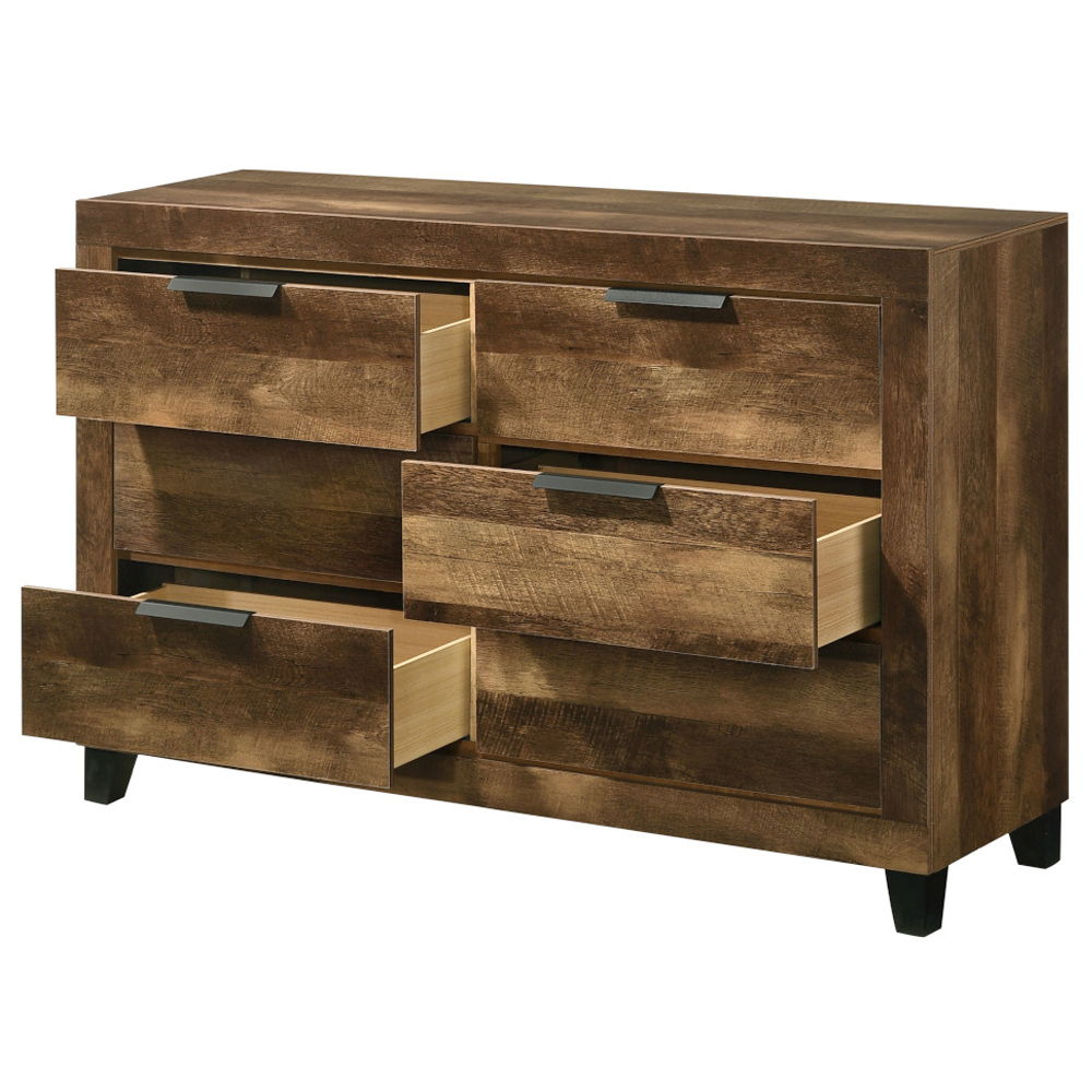 Morales - Dresser - Rustic Oak
