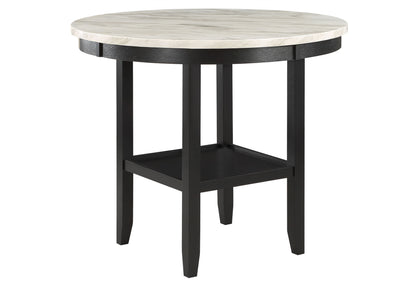 D40011 - 7 Piece Dining Room Set (Bar Table And 6 Bar Stools) - Light Gray