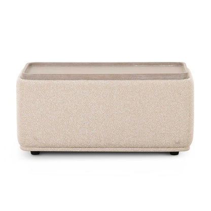 Sylvie - Ottoman Table - Cream