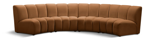 Infinity - 4 Piece Modular Sectional - Saddle