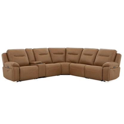 Callihan - 6 Piece Sectional - Brown