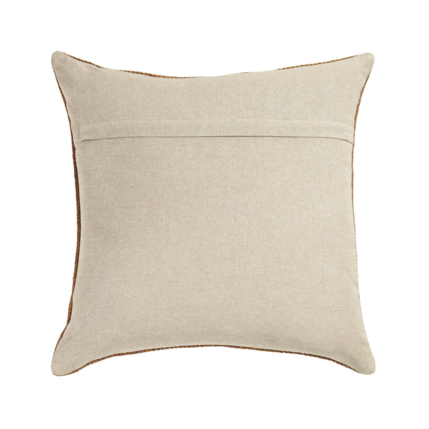 Terra - 20" Square Wool and Jute Kilim Throw Pillow - Mesa