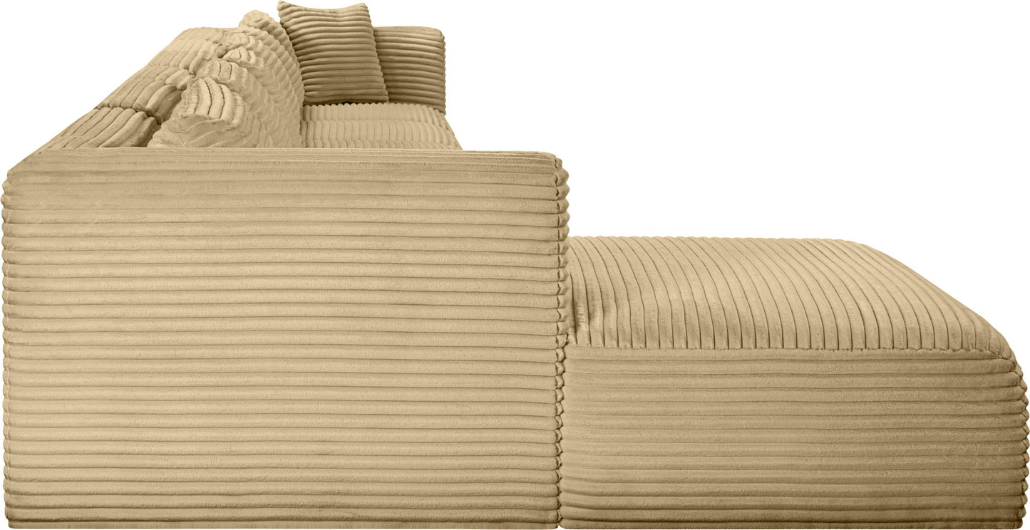 Shaggy - 6 Piece Modular Sectional With Chaise