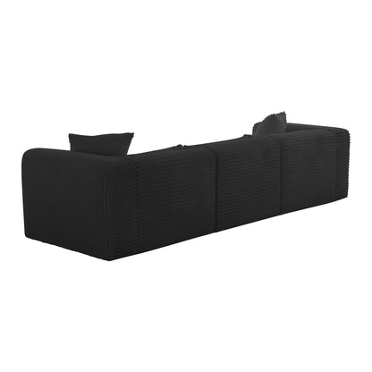 Tarra - Fluffy Oversized Corduroy Modular Sofa