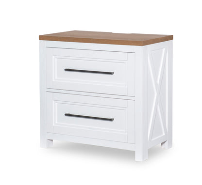 Franklin - Night Stand - White