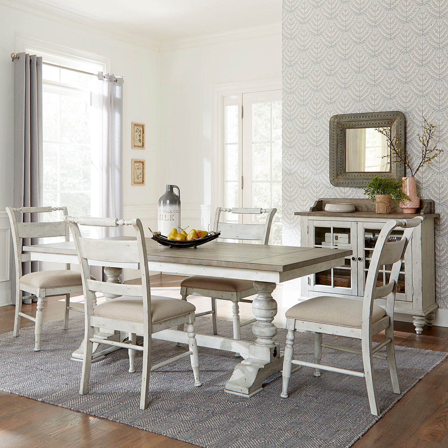 Whitney - Trestle Table Set