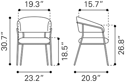 Josephine - Dining Chair (Set of 2)