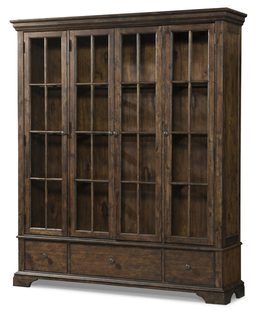 Trisha Yearwood Home - Complete Monticello Display China Cabinet - Coffee