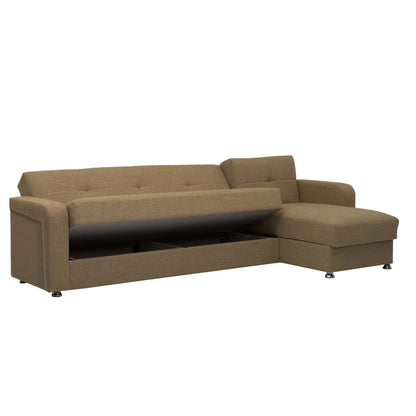 Ottomanson Harmony - Upholstered Convertible Sectional With Storage
